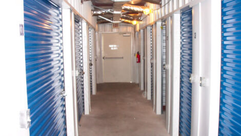 Air-conditioned self storage units