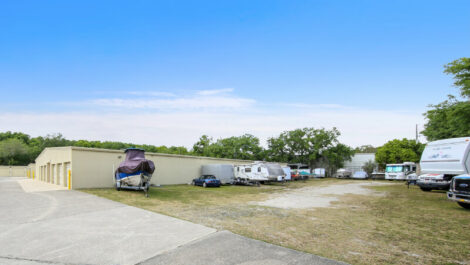Boat and RV outdoor parking