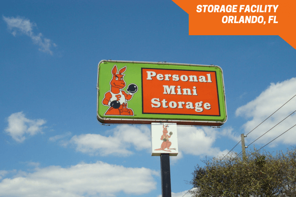 Personal Mini Storage facility on Orange Blossom Trail in Orlando
