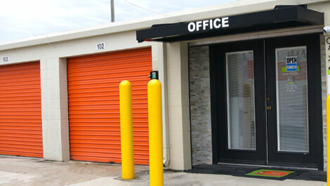 Personal Mini Storage front office in Kissimmee, FL