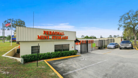 Self-storage facility office in Orange City, FL