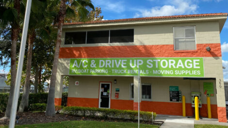 Self-storage facility office in St. Cloud, FL