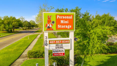 Personal Mini Storage on Commerce Center Dr in St. Cloud, FL