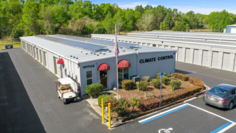 Self storage facility office in High Springs, FL