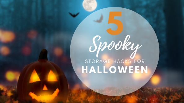 5 Spooky Storage Hacks For Halloween Decorations