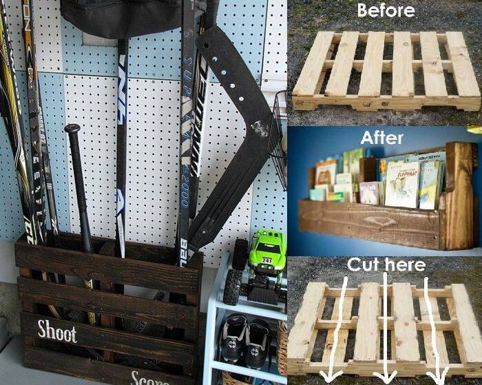 Diy pallet toy sales box