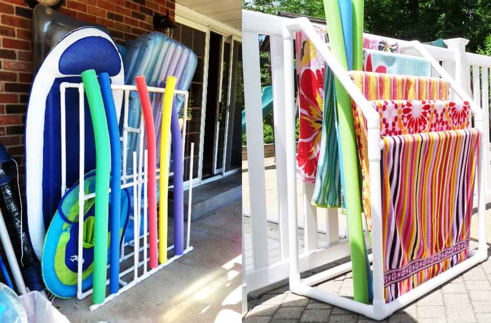 8 Ways to Use PVC Pipes For Storage This Summer