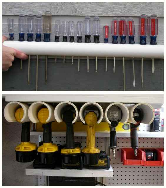 Pvc drill storage new arrivals