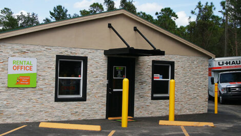 Personal Mini Storage front office in Silver Springs, FL