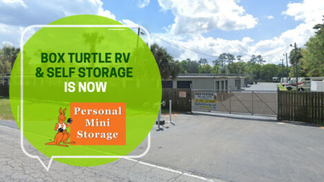 Box Turtle RV & Self Storage Is Now Personal Mini Storage