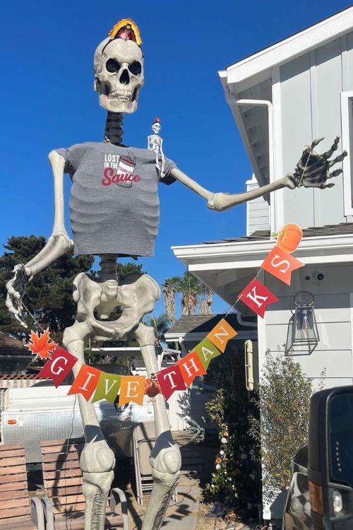 How to Maintain Your 12-Foot Skeleton and Other Giant Halloween