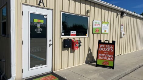 Self-storage facility office in Titusville, FL